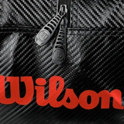 Wilson Elite Borsa Sportiva Edizione Speciale - Nero, Rosso -Vendite Racchette da tennis 0226200000 14