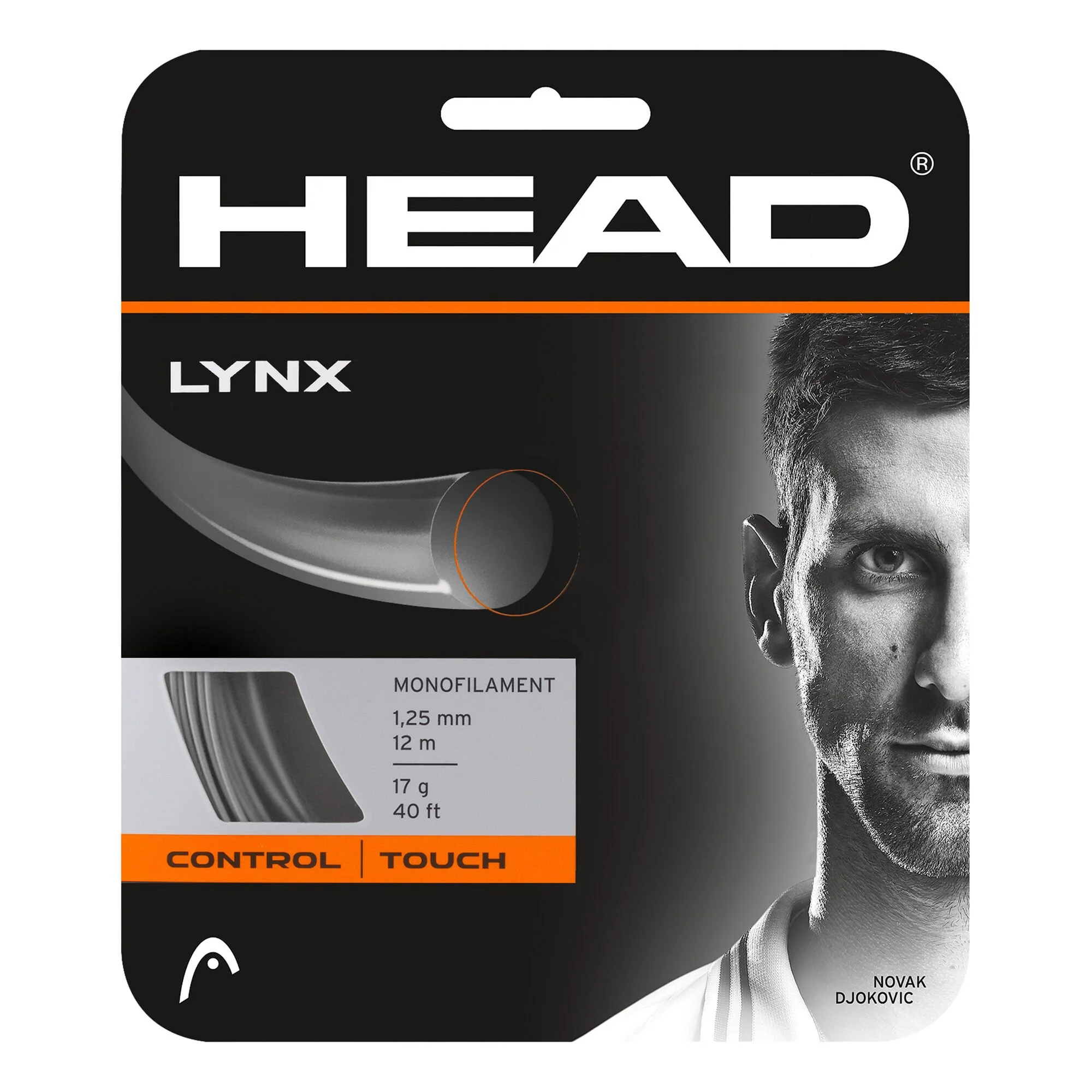 Head Lynx Set Di Corde 12m - Antracite 1 Head Lynx Set Di Corde 12m - Antracite