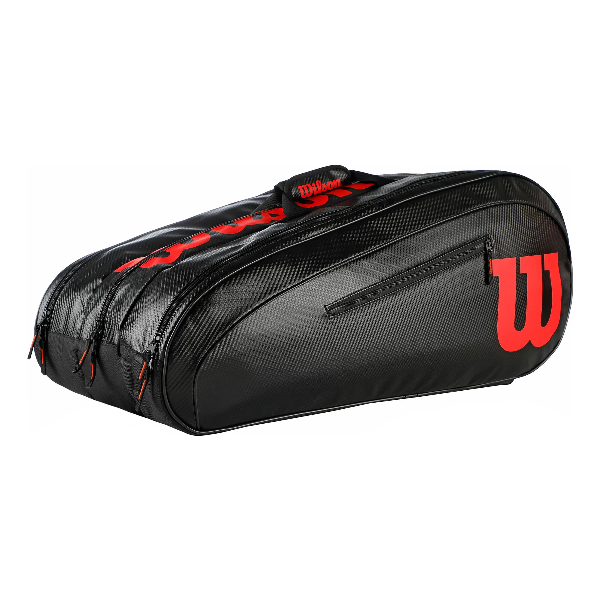 Wilson Elite Borsa Per Racchetta Da 15 Edizione Speciale - Nero, Rosso 1 Wilson Elite Borsa Per Racchetta Da 15 Edizione Speciale - Nero, Rosso