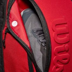 Wilson Clash Super Tour Zaino - Rosso 19 Wilson Clash Super Tour Zaino - Rosso -Vendite Racchette da tennis 0227800000 16