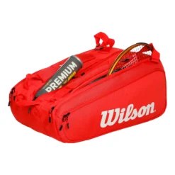 Wilson Super Tour Borsa Per Racchetta Da 15 - Rosso -Vendite Racchette da tennis 0235900000 10