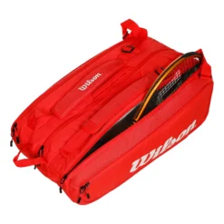 Wilson Super Tour Borsa Per Racchetta Da 15 - Rosso -Vendite Racchette da tennis 0235900000 11
