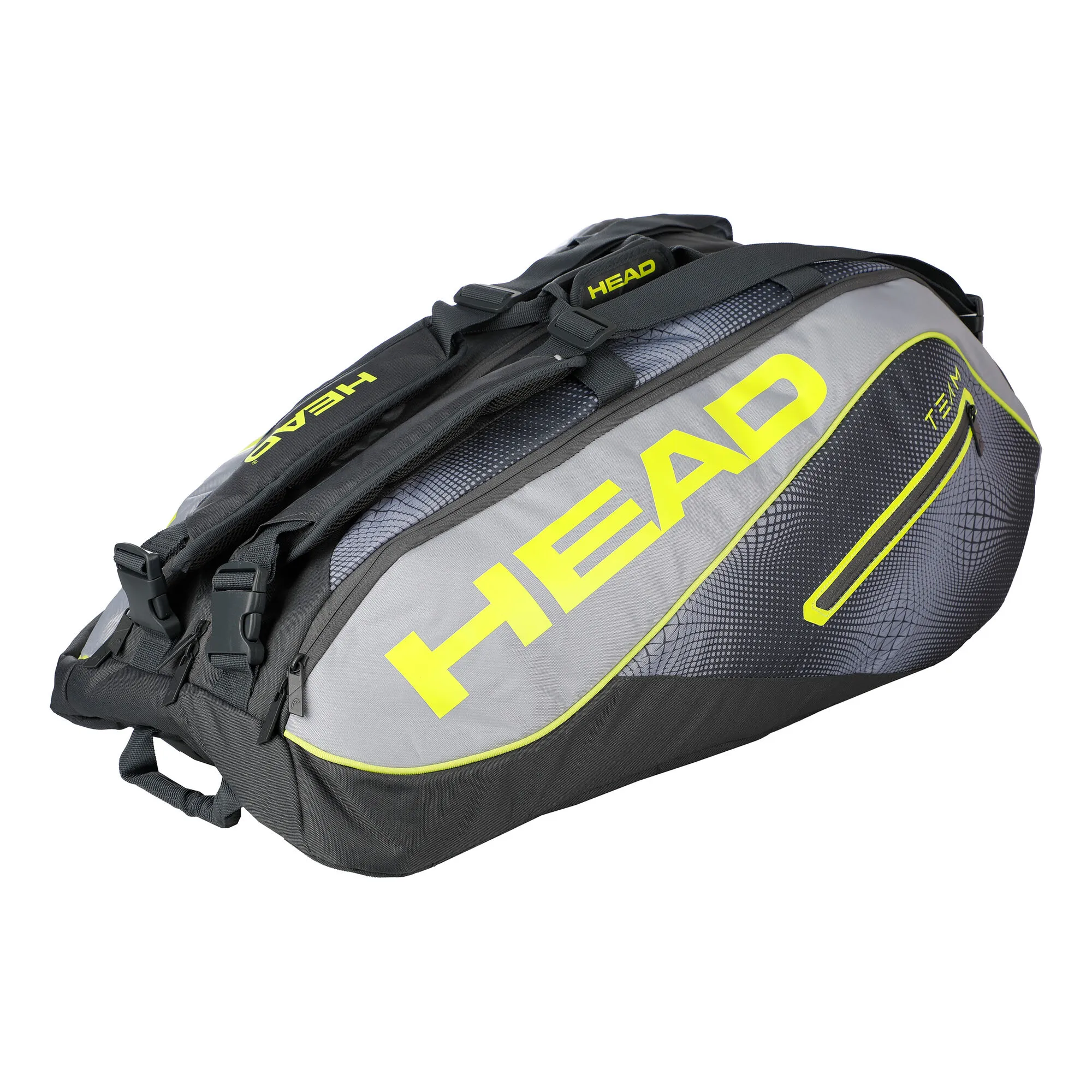 Head Tour Team 12R Monstercombi Borsa Per Racchetta Edizione Speciale - Grigio, Giallo 1 Head Tour Team 12R Monstercombi Borsa Per Racchetta Edizione Speciale - Grigio, Giallo