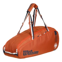 Wilson Roland Garros Team Borsa Per Racchetta Da 6 - Arancione -Vendite Racchette da tennis 0237300000 0 1