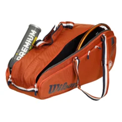Wilson Roland Garros Team Borsa Per Racchetta Da 6 - Arancione -Vendite Racchette da tennis 0237300000 10
