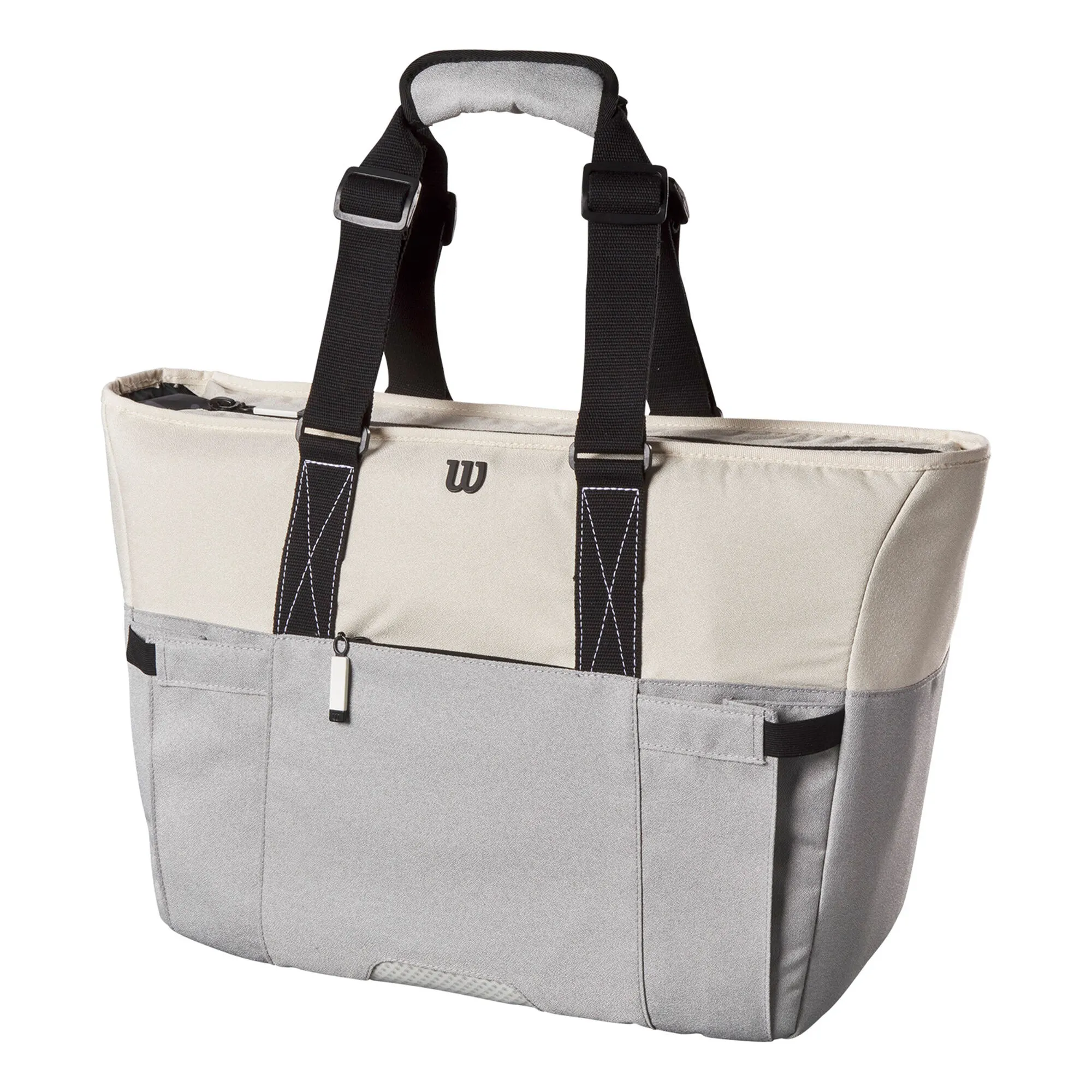 Wilson Women's Tote Borsa Sportiva - Grigio, Blu 1 Wilson Women's Tote Borsa Sportiva - Grigio, Blu