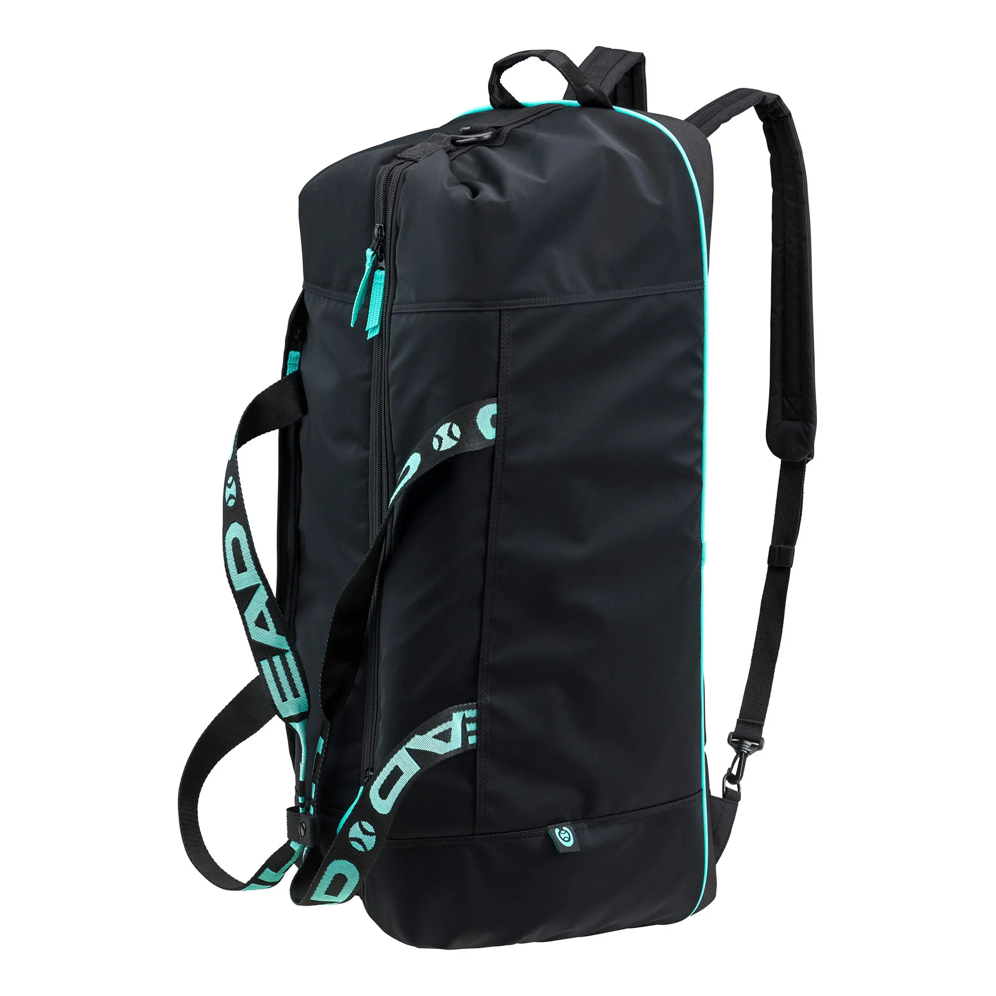 Head Coco Duffle Borsa Sportiva - Nero, Mint 2 Head Coco Duffle Borsa Sportiva - Nero, Mint - immagine 2
