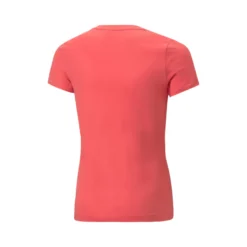 Puma Essential + Logo Maglietta Bambini - Rosa, Argento -Vendite Racchette da tennis 02400000 0 2