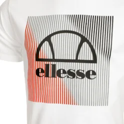 Ellesse Flecta Maglietta Uomini - Bianco -Vendite Racchette da tennis 03055000 10
