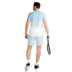 Ellesse Macina Maglietta Uomini - Blu Chiaro, Bianco -Vendite Racchette da tennis 03121000 0 4