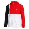 Fila Hanno Windbreaker Giacca Da Allenamento Uomini - Blu Scuro, Rosso