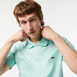Lacoste Core Essentials Polo Uomini - Mint -Vendite Racchette da tennis 03855000 15