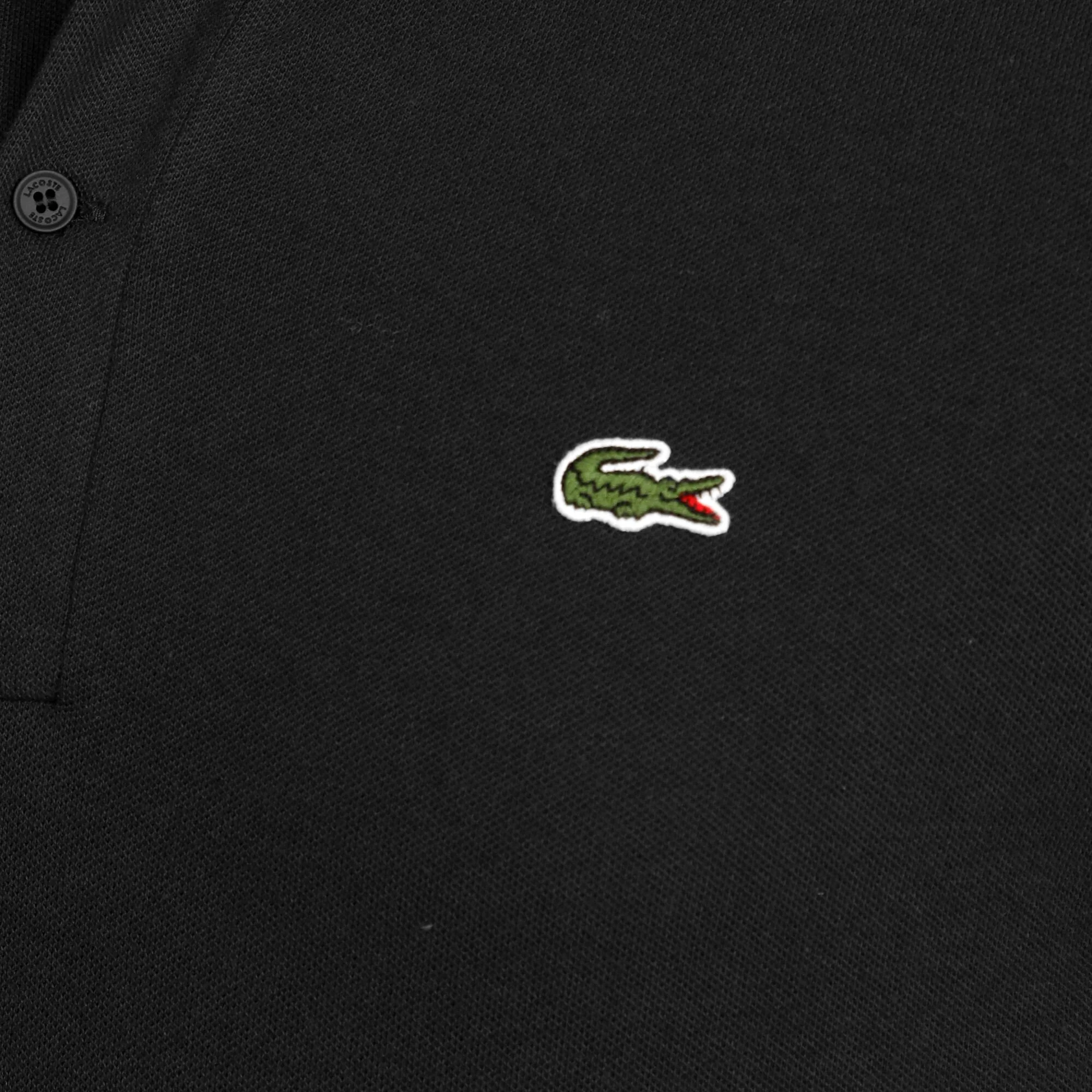 Lacoste Core Graphics Polo Uomini - Nero 3 Lacoste Core Graphics Polo Uomini - Nero - immagine 3
