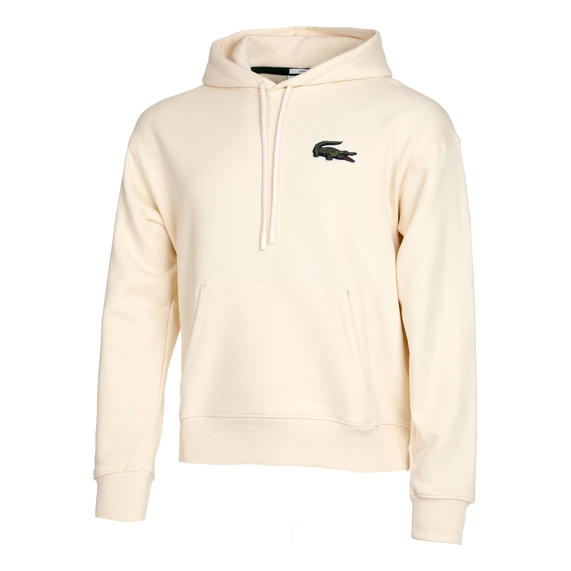 Lacoste Core Originals Felpa Con Cappuccio Uomini - Crema 1 Lacoste Core Originals Felpa Con Cappuccio Uomini - Crema