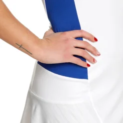 Lotto Tech 1 D1 Abito Donna - Bianco, Blu -Vendite Racchette da tennis 03876000 0 8