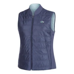 Lacoste Gilet Donna - Blu, Mint