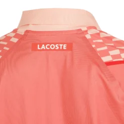 Lacoste Polo Uomini - Rosso, Arancione -Vendite Racchette da tennis 03941000 12