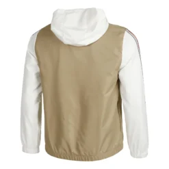 Lacoste Tuta Da Allenamento Uomini - Beige, Bianco -Vendite Racchette da tennis 03974000 11