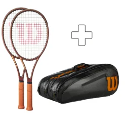 Wilson 2 Pro Staff 97L V14 In Aggiunta Borsa Per Racchetta