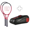 Wilson 2 Clash 100 V2.0 In Aggiunta Borsa Per Racchetta