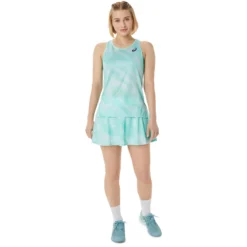 Asics Match Graphic Canottiera Donna - Mint -Vendite Racchette da tennis 05063000 19