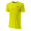 Wilson Rapide Seamless II Maglietta Uomini - Giallo