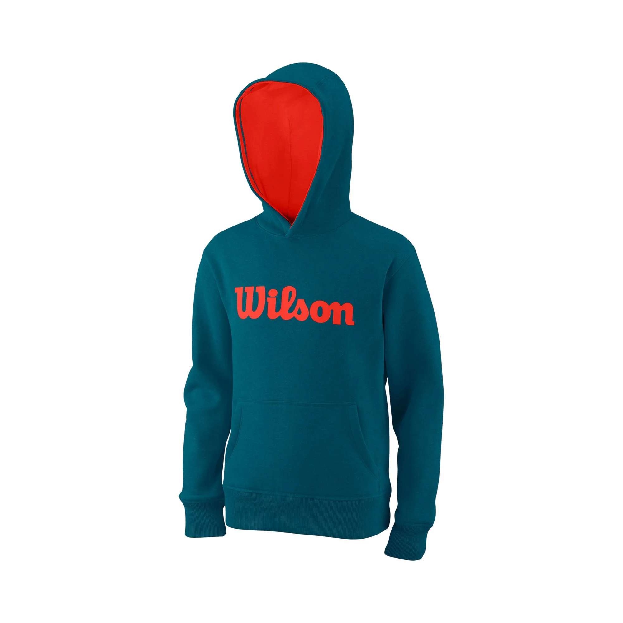Wilson Script Felpa Con Cappuccio Bambini - Blu, Arancione 1 Wilson Script Felpa Con Cappuccio Bambini - Blu, Arancione