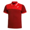 Asics Court Polo Uomini - Rosso Scuro, Rosso