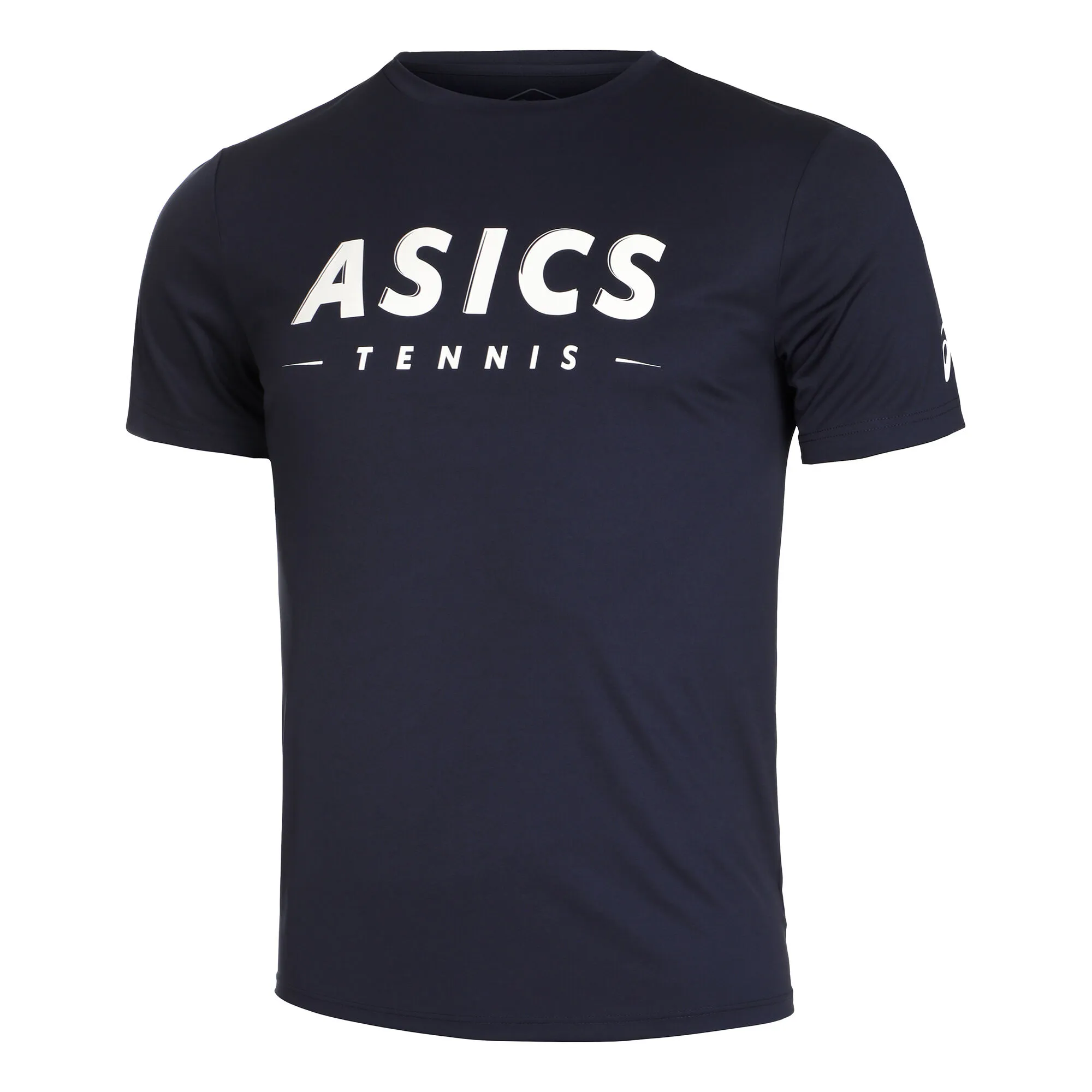 Asics Court GPX Tee Maglietta Uomini - Blu Scuro, Bianco 1 Asics Court GPX Tee Maglietta Uomini - Blu Scuro, Bianco
