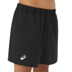 Asics Court 7in Short Pantaloncini Uomini - Nero -Vendite Racchette da tennis 05322000 16