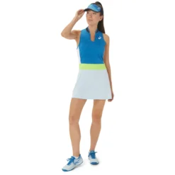 Asics Match Abito Donna - Blu, Multicolore 20 Asics Match Abito Donna - Blu, Multicolore -Vendite Racchette da tennis 05332000 17