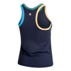 Wilson Fieldhouse Lite Canottiera Donna - Blu -Vendite Racchette da tennis 05348000 0 2