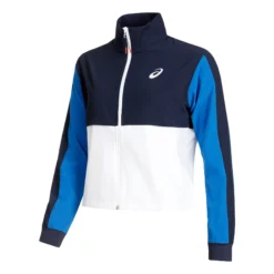 Asics Match Giacca Da Allenamento Donna - Blu Scuro, Blu