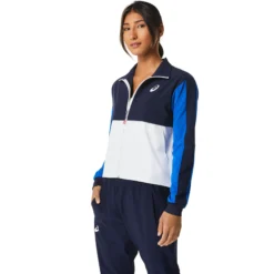 Asics Match Giacca Da Allenamento Donna - Blu Scuro, Blu -Vendite Racchette da tennis 05351000 15