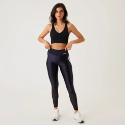 BJØRN BORG Borg High Waist Swipe Calzamaglia Donna - Blu Scuro, Bianco 13 BJØRN BORG Borg High Waist Swipe Calzamaglia Donna - Blu Scuro, Bianco -Vendite Racchette da tennis 05479000 13