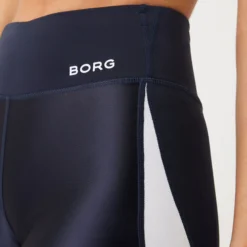 BJØRN BORG Borg High Waist Swipe Calzamaglia Donna - Blu Scuro, Bianco 17 BJØRN BORG Borg High Waist Swipe Calzamaglia Donna - Blu Scuro, Bianco -Vendite Racchette da tennis 05479000 18