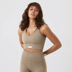 BJØRN BORG Borg Mid V Support Reggiseni Sportivi Donna - Beige -Vendite Racchette da tennis 05484000 13