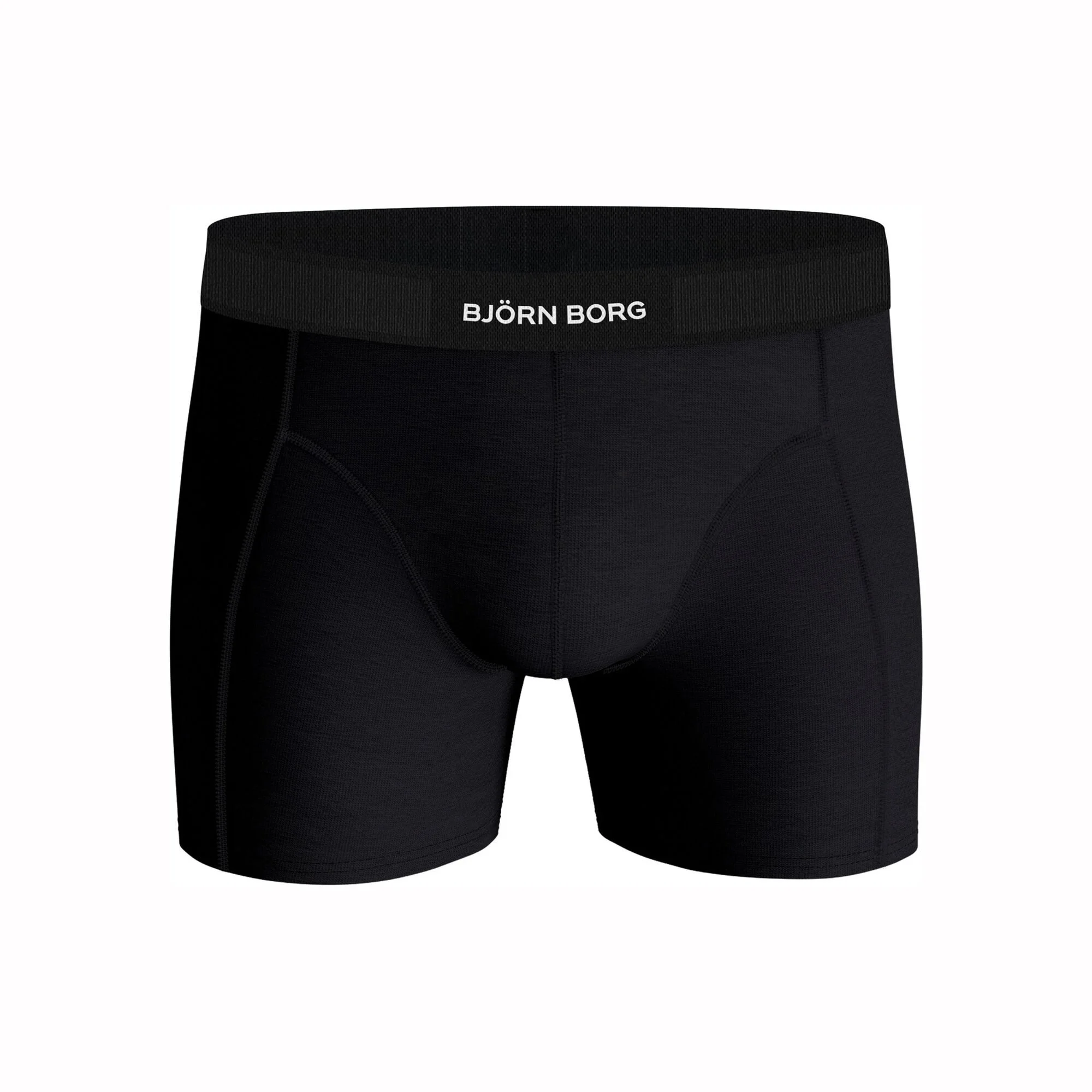 BJØRN BORG Premium Cotton Stretch Boxer Confezione Da 2 Uomini - Nero, Cachi 2 BJØRN BORG Premium Cotton Stretch Boxer Confezione Da 2 Uomini - Nero, Cachi - immagine 2