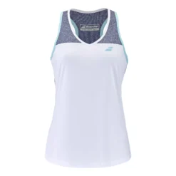 Babolat Play Canottiera Donna - Bianco, Blu