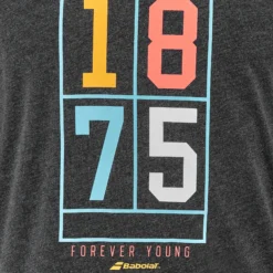 Babolat Exercise Vintage Maglietta Uomini - Nero 5 Babolat Exercise Vintage Maglietta Uomini - Nero -Vendite Racchette da tennis 06319000 10