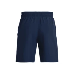 Under Armour Woven Graphic Wordmark Pantaloncini Uomini - Blu, Bianco -Vendite Racchette da tennis 07932000 0 2