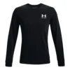 Under Armour Rival Terry LC Manica Lunga Uomini - Nero