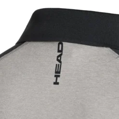 Head Polo Uomini - Grigio -Vendite Racchette da tennis 08018000 12
