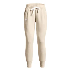 Under Armour Rival Fleece Pantalone Da Allenamento Donna - Crema