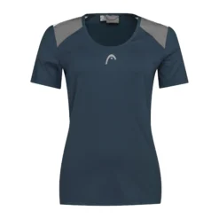 Head Club 22 Tech Tee Maglietta Ragazze - Blu Scuro