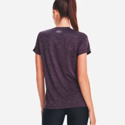 Under Armour Tech Twist Maglietta Donna - Viola -Vendite Racchette da tennis 08464000 14