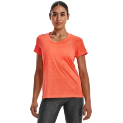 Under Armour Tech Twist Maglietta Donna - Arancione 8 Under Armour Tech Twist Maglietta Donna - Arancione -Vendite Racchette da tennis 08465000 13