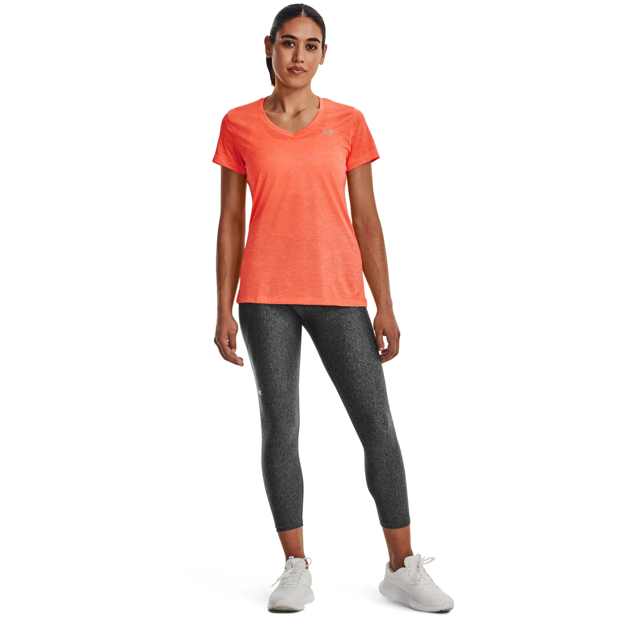 Under Armour Tech Twist Maglietta Donna - Arancione 5 Under Armour Tech Twist Maglietta Donna - Arancione - immagine 5