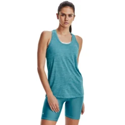 Under Armour Tech Twist Canottiera Donna - Turchese -Vendite Racchette da tennis 08466000 13