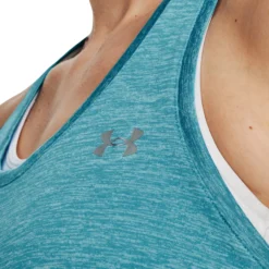 Under Armour Tech Twist Canottiera Donna - Turchese -Vendite Racchette da tennis 08466000 16